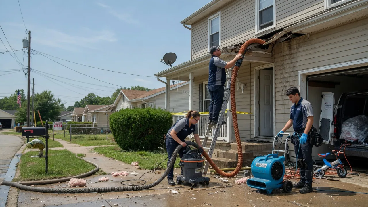 Water Damage Restoration in Milford, IN near me